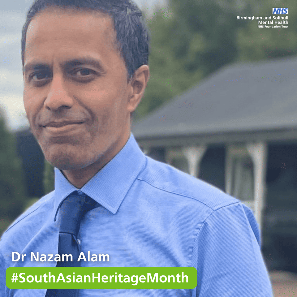 Dr Nazam Alam - South Asian Heritage Month