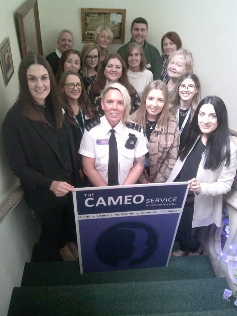 The CAMEO Service team smiling

