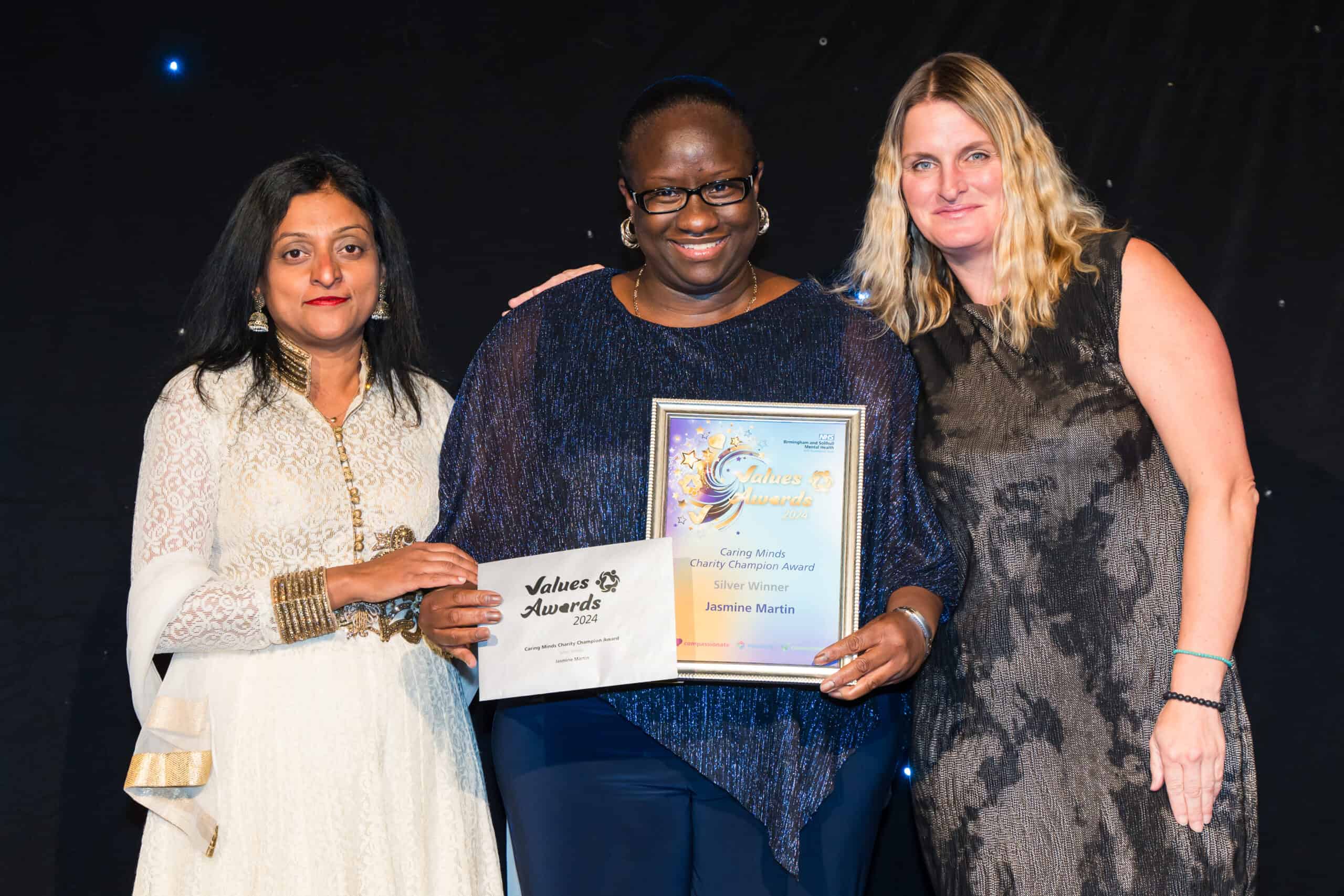 Silver Caring Minds Charity Champion