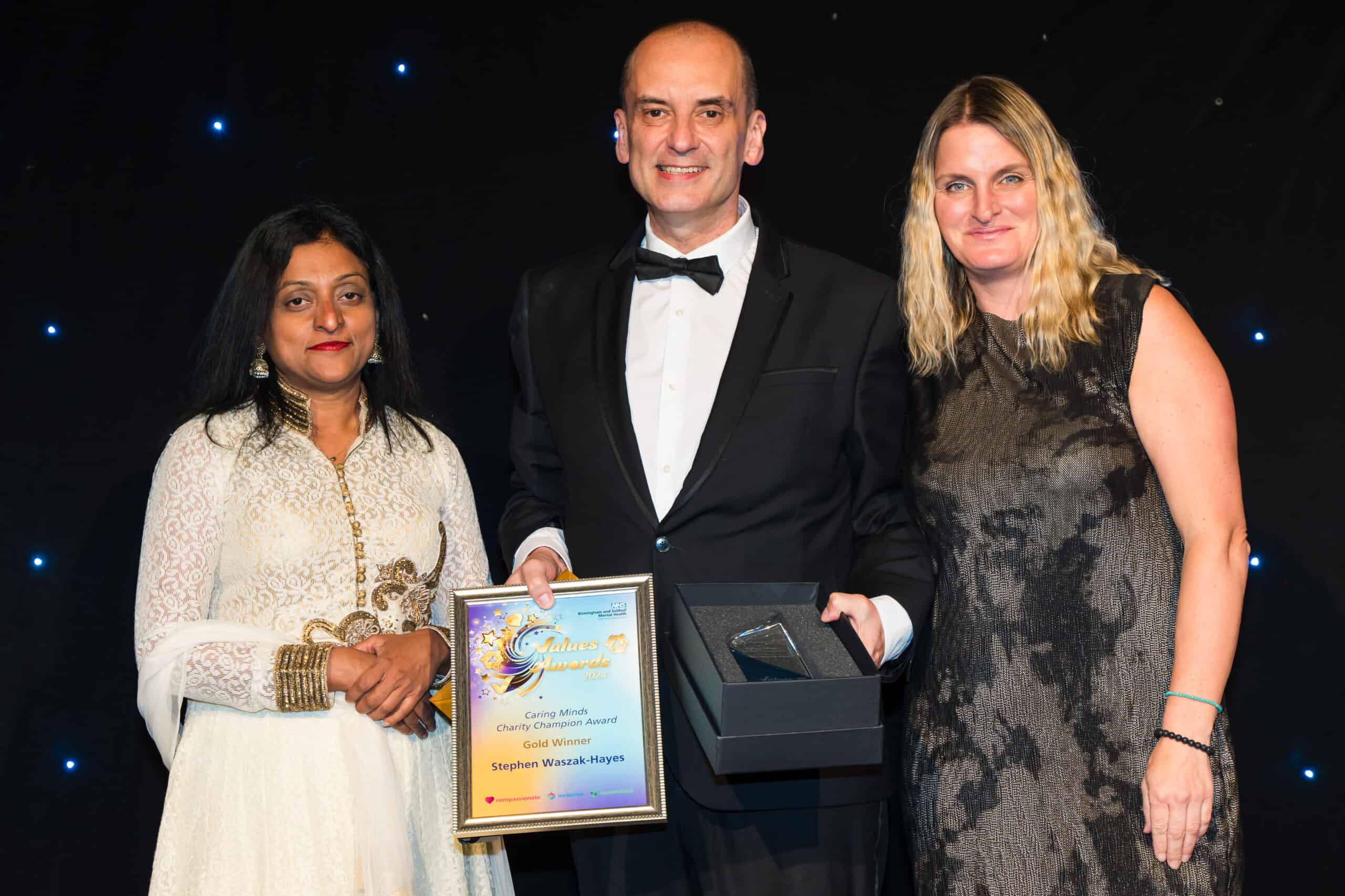 Gold Caring Minds Charity Champion