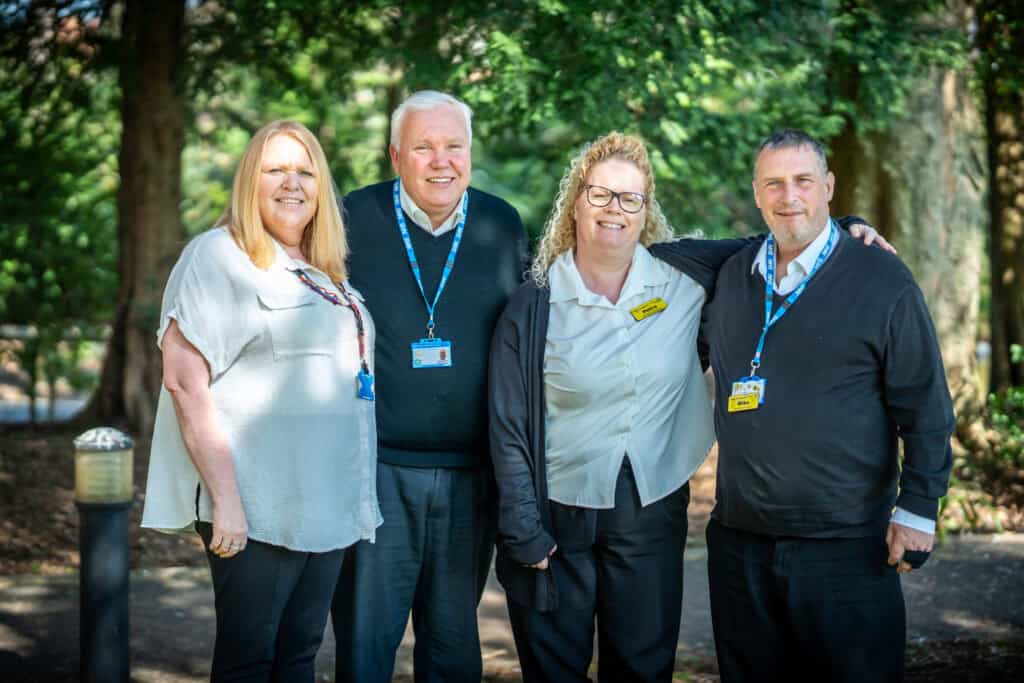 Uffculme Reception Team - Caring Minds Charity Champion Award