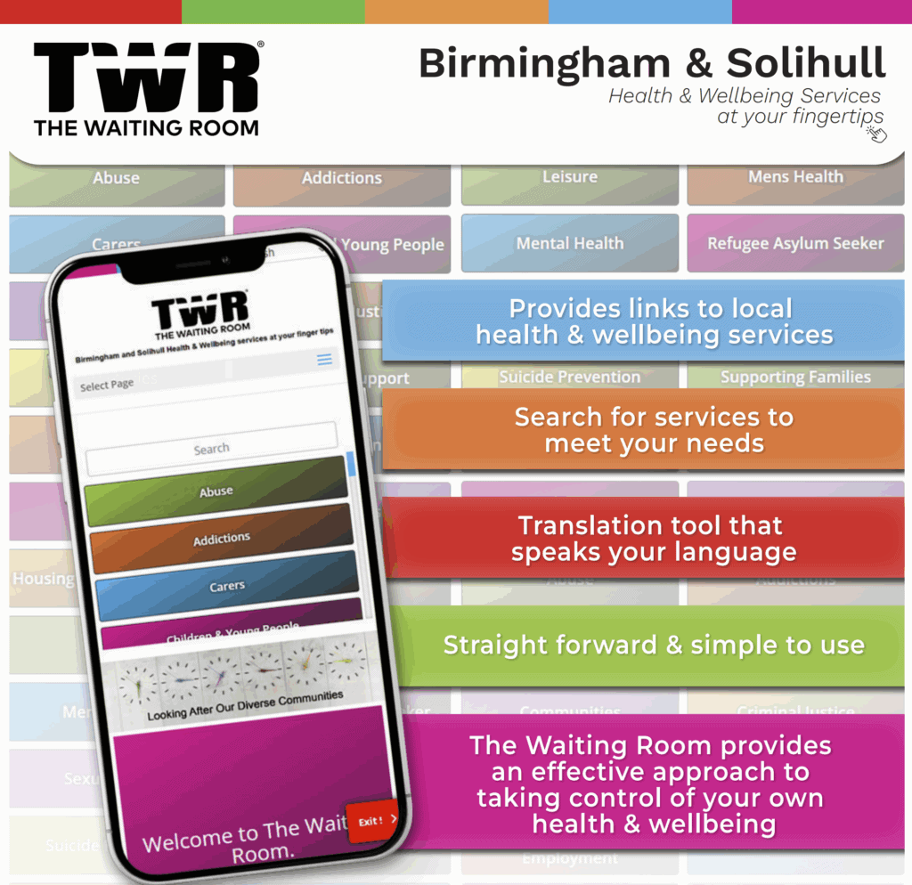 The Waiting Room website