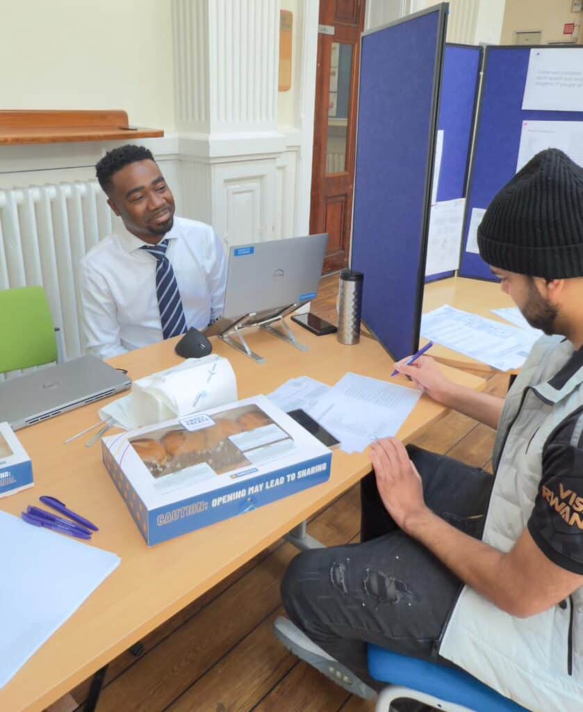 David at an audit event